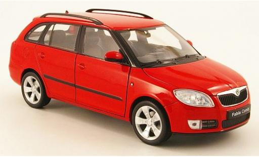 Diecast model cars Skoda Fabia 1/24 Welly II Combi red Skoda Fabia 1/24 Welly II Combi red diecast model cars