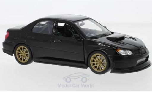 Diecast model cars Subaru Impreza 1/24 Welly WRX STI black Subaru Impreza 1/24 Welly WRX STI black diecast model cars