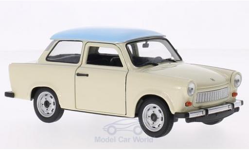 Diecast model cars Trabant 601 1/24 Welly beige/blue Trabant 601 1/24 Welly beige/blue diecast model cars