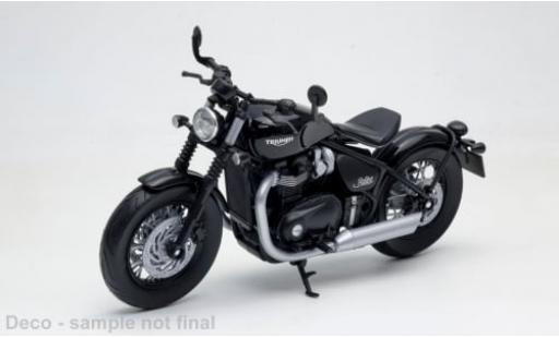 Triumph Bonneville 1/12 Welly Bobber schwarz 1:12 diecast model cars