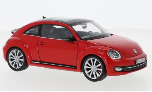 Diecast model cars Volkswagen Beetle 1/24 Welly red 2012 Volkswagen Beetle 1/24 Welly red 2012 diecast model cars