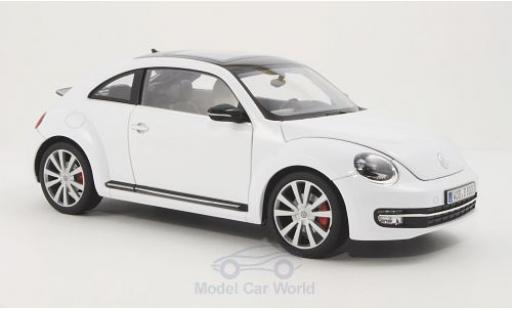 Diecast model cars Volkswagen Beetle 1/18 Welly white 2012 Volkswagen Beetle 1/18 Welly white 2012 diecast model cars