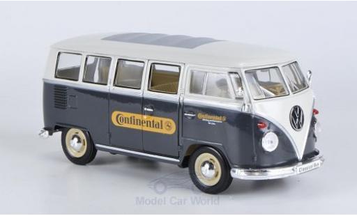 Diecast model cars Volkswagen T1 1/24 Welly Continental 1962 Bus Volkswagen T1 1/24 Welly Continental 1962 Bus diecast model cars