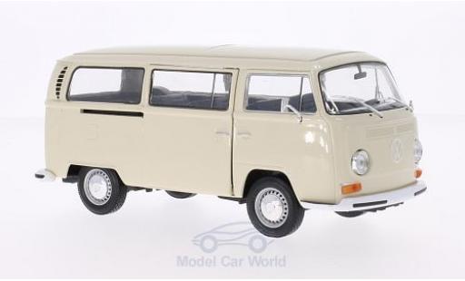 Diecast model cars Volkswagen T2 B 1/24 Welly Bus beige 1972 Volkswagen T2 B 1/24 Welly Bus beige 1972 diecast model cars