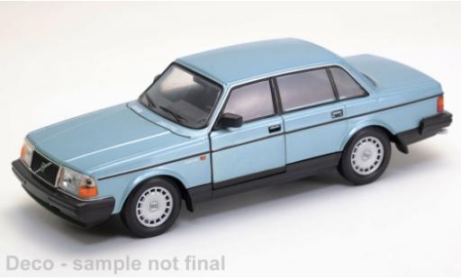 Diecast model cars Volvo 240 1/24 Welly GL metallise blue Volvo 240 1/24 Welly GL metallise blue diecast model cars