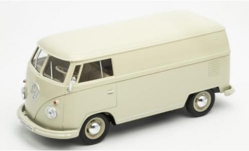 Diecast model cars Volkswagen T1 1/24 Welly bus fourgon beige 1963 Volkswagen T1 1/24 Welly bus fourgon beige 1963 diecast model cars