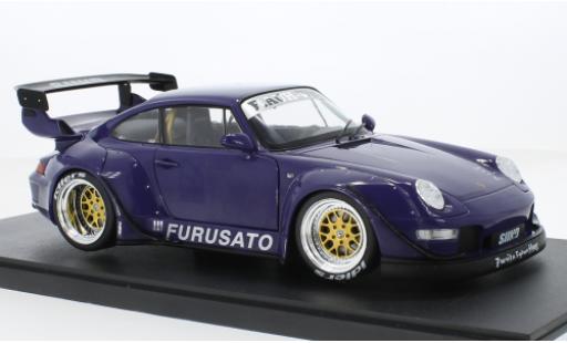 Diecast model cars Porsche 993 RWB 1/18 Werk83 911  violett Furusato 1:18 Porsche 993 RWB 1/18 Werk83 911  violett Furusato 1:18 diecast model cars