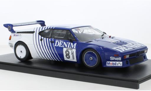 Diecast model cars Bmw M1 1/18 Werk83 Procar No.81 GS Tuning Denim Procar 1980 Bmw M1 1/18 Werk83 Procar No.81 GS Tuning Denim Procar 1980 diecast model cars
