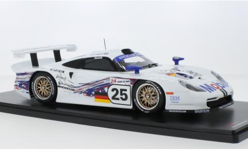 Diecast model cars Porsche 996 GT1 1/18 Werk83 911 No.25 24h Le Mans 1997 Porsche 996 GT1 1/18 Werk83 911 No.25 24h Le Mans 1997 diecast model cars