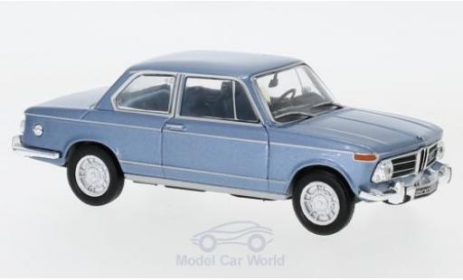 Bmw 2002 1/43 WhiteBox ti metallic blue 1968 diecast model cars