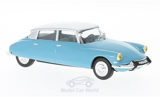 Diecast model cars Citroen DS 19 1/43 WhiteBox 19 blue/white 1966 Citroen DS 19 1/43 WhiteBox 19 blue/white 1966 diecast model cars