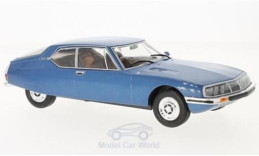 Diecast model cars Citroen SM 1/24 WhiteBox metallic blue 1970 Citroen SM 1/24 WhiteBox metallic blue 1970 diecast model cars