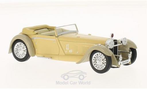 Daimler Double Six 1/43 WhiteBox 50 Convertible beige/grey RHD 1931 diecast model cars