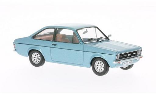 Diecast model cars Ford Escort 1/43 WhiteBox II metallic blue 1975 Ford Escort 1/43 WhiteBox II metallic blue 1975 diecast model cars