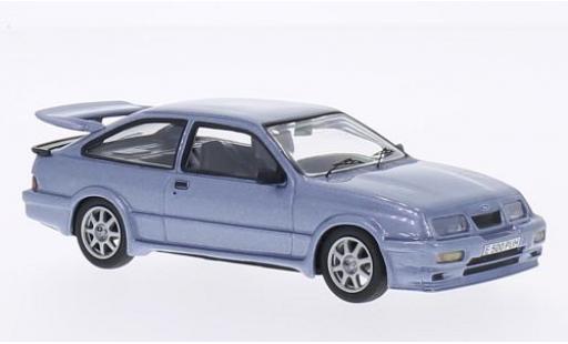 Diecast model cars Ford Sierra 1/43 WhiteBox Cosworth RS500 metallic blue RHD Ford Sierra 1/43 WhiteBox Cosworth RS500 metallic blue RHD diecast model cars