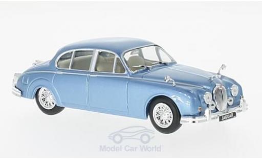 Diecast model cars Jaguar MK 9 1/43 WhiteBox II metallic blue RHD 1960 Jaguar MK 9 1/43 WhiteBox II metallic blue RHD 1960 diecast model cars