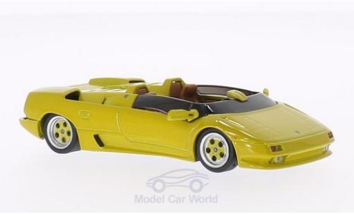 Diecast model cars Lamborghini Diablo 1/43 WhiteBox Roadster Predotyp yellow 1992 Lamborghini Diablo 1/43 WhiteBox Roadster Predotyp yellow 1992 diecast model cars