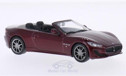 Maserati GranCabrio 1/43 WhiteBox Sport red 2013 diecast model cars