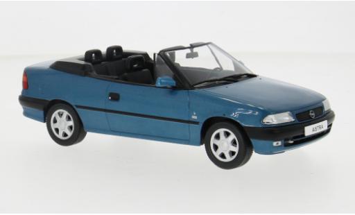 Opel Astra 1/24 WhiteBox F Cabrio metallise türkis 1994 1:24 diecast model cars