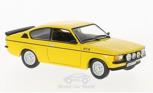 Diecast model cars Opel Kadett GT 1/43 WhiteBox C GT/E yellow 1978 Opel Kadett GT 1/43 WhiteBox C GT/E yellow 1978 diecast model cars