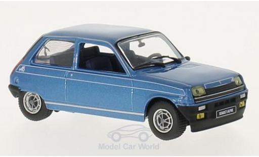 Diecast model cars Renault 5 Alpine 1/43 WhiteBox Alpine metallic blue 1976 Renault 5 Alpine 1/43 WhiteBox Alpine metallic blue 1976 diecast model cars