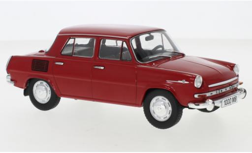 Diecast model cars Skoda 1000 1/24 WhiteBox MB red 1968 Skoda 1000 1/24 WhiteBox MB red 1968 diecast model cars