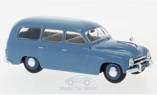 Skoda 120 1/43 WhiteBox 1 Kombi blue 1954 diecast model cars