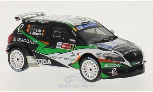 Diecast model cars Skoda Fabia 1/43 WhiteBox S2000 No.3 Rallye Ypres 2014 F.Loix/J.Gitsels Skoda Fabia 1/43 WhiteBox S2000 No.3 Rallye Ypres 2014 F.Loix/J.Gitsels diecast model cars