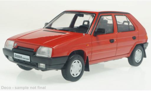 Diecast model cars Skoda Favorit 1/24 WhiteBox red 1989 Skoda Favorit 1/24 WhiteBox red 1989 diecast model cars
