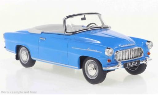 Skoda Felicia 1/24 WhiteBox Cabrio blau 1959 1:24 diecast model cars