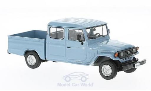 Diecast model cars Toyota Land Cruiser 1/43 WhiteBox Bandeirante Pick Up blue 1976 Toyota Land Cruiser 1/43 WhiteBox Bandeirante Pick Up blue 1976 diecast model cars