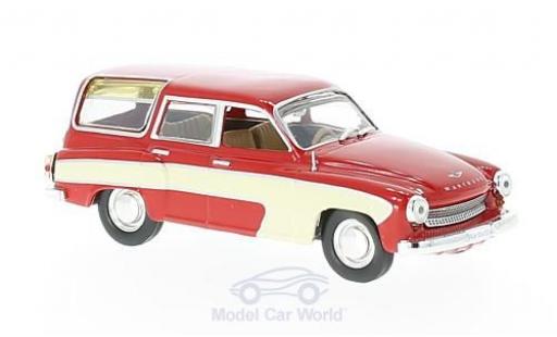 Diecast model cars Wartburg 312 1/43 WhiteBox Camping red/beige 1960 Wartburg 312 1/43 WhiteBox Camping red/beige 1960 diecast model cars