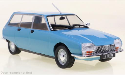 Diecast model cars Citroen GS 1/24 WhiteBox Break blue clair 1971 Citroen GS 1/24 WhiteBox Break blue clair 1971 diecast model cars