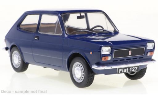 Diecast model cars Fiat 127 1/24 WhiteBox blue 1971 Fiat 127 1/24 WhiteBox blue 1971 diecast model cars