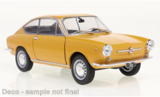 Diecast model cars Fiat 850 1/24 WhiteBox Coupe orange 1965 Fiat 850 1/24 WhiteBox Coupe orange 1965 diecast model cars
