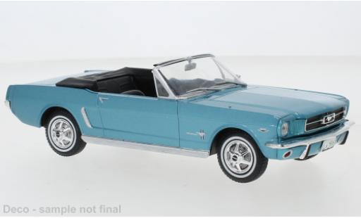 Diecast model cars Ford Mustang 1/24 WhiteBox Convertible metallise turquoise clair 1965 Ford Mustang 1/24 WhiteBox Convertible metallise turquoise clair 1965 diecast model cars