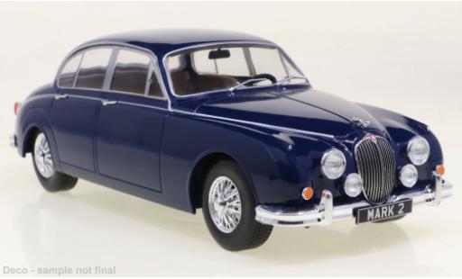 Diecast model cars Jaguar MK 1/24 WhiteBox II blue foncé 1960 Jaguar MK 1/24 WhiteBox II blue foncé 1960 diecast model cars