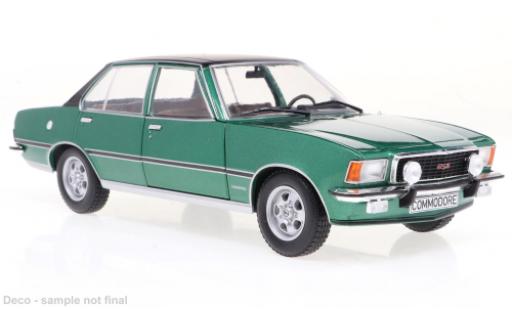 Diecast model cars Opel Commodore 1/24 WhiteBox B GS/E green 1972 Opel Commodore 1/24 WhiteBox B GS/E green 1972 diecast model cars