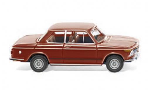 Bmw 2002 1/87 Wiking red 1968 diecast model cars