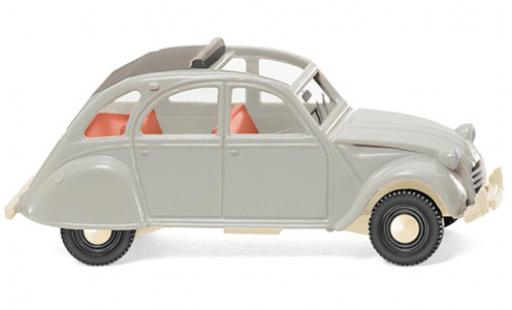 Diecast model cars Citroen 2CV 1/87 Wiking 2 CV grey 1963 Citroen 2CV 1/87 Wiking 2 CV grey 1963 diecast model cars