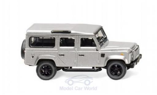 Diecast model cars Land Rover Defender 1/87 Wiking 110 grey Land Rover Defender 1/87 Wiking 110 grey diecast model cars