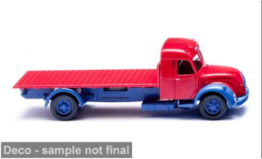 Magirus S 7500 1/87 Wiking rot/blau 1955 1:87 diecast model cars