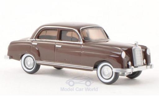 Diecast model cars Mercedes 220 1/87 Wiking brown Mercedes 220 1/87 Wiking brown diecast model cars