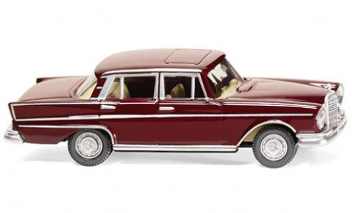 Mercedes 300 1/87 Wiking SE (W112) red 1961 diecast model cars