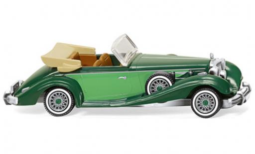Diecast model cars Mercedes 540 1/87 Wiking K Cabriolet green/green 1936 Mercedes 540 1/87 Wiking K Cabriolet green/green 1936 diecast model cars