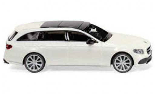 Mercedes Classe E 1/87 Wiking T-Modell Avantgarde (S213) metallic white diecast model cars
