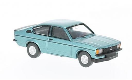 Diecast model cars Opel Kadett 1/87 Wiking C Rallye Winterfest metallic türkis Opel Kadett 1/87 Wiking C Rallye Winterfest metallic türkis diecast model cars