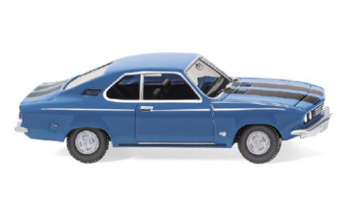 Diecast model cars Opel Manta 1/87 Wiking A blue/black 1970 Opel Manta 1/87 Wiking A blue/black 1970 diecast model cars