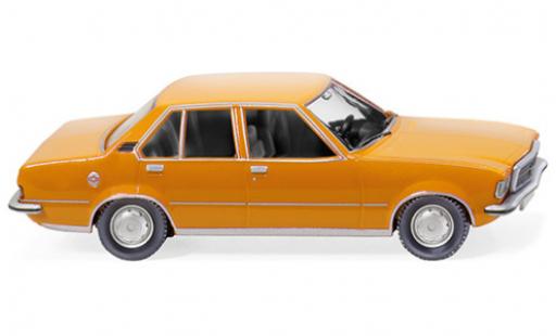 Diecast model cars Opel Rekord 1/87 Wiking D orange 1971 Opel Rekord 1/87 Wiking D orange 1971 diecast model cars