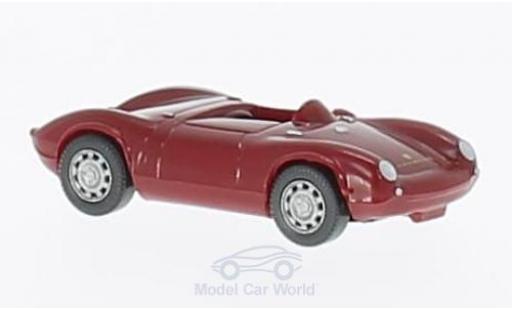 Diecast model cars Porsche 550 1/87 Wiking Spyder red Porsche 550 1/87 Wiking Spyder red diecast model cars